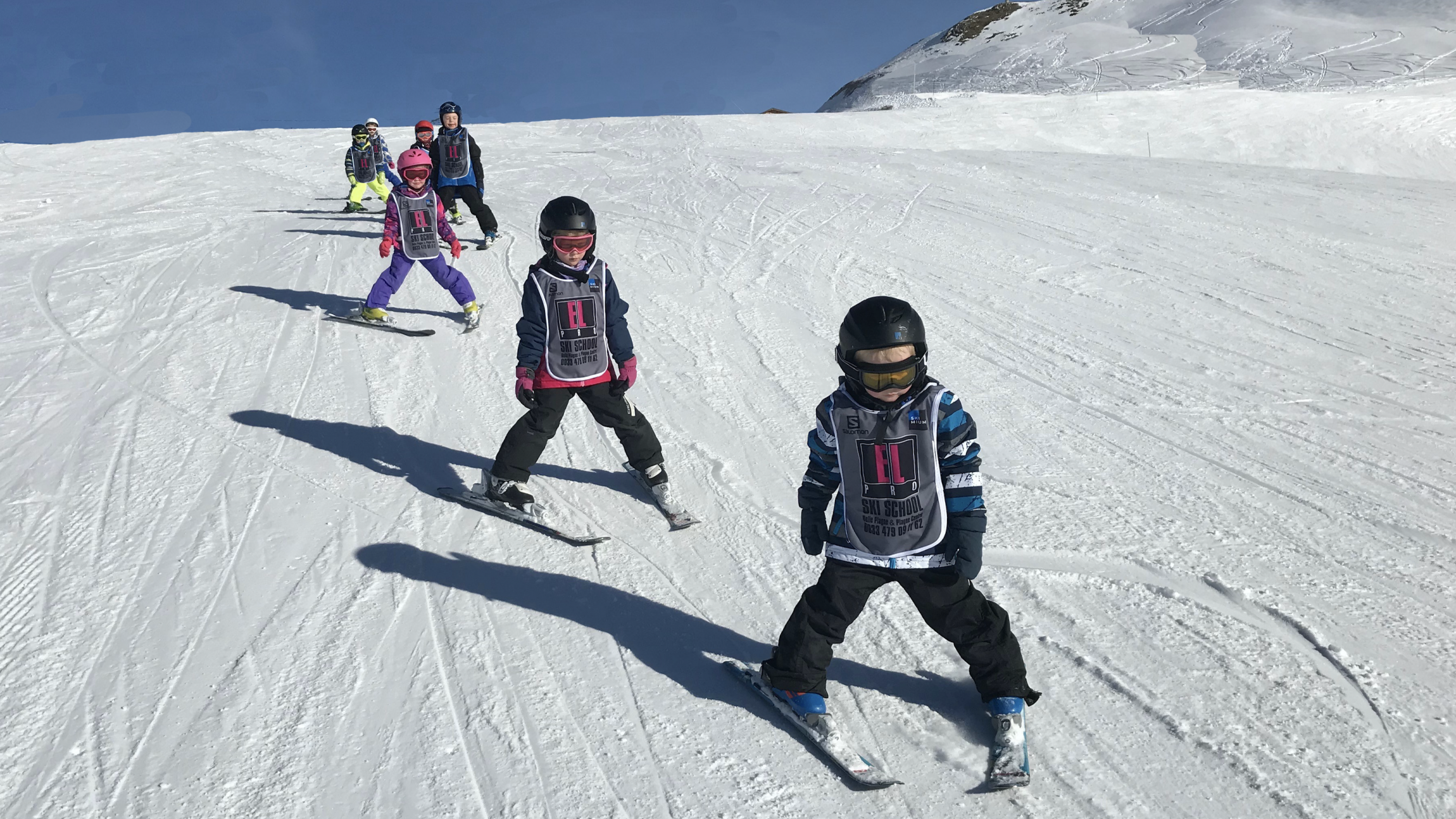 Cours de ski Ourson - ESF BELLE PLAGNE - jardin d'enfant Petits